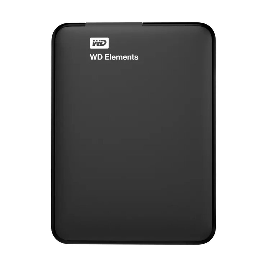 WD ฮาร์ดดิสพกพา (1TB, สีดำ) รุ่น WD Elements WDBUZG0010BBK-WESN