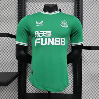 [Player Version] 2324 Newcastle United away เสื้อฟุตบอล แขนสั้น สีเขียว คุณภาพสูง