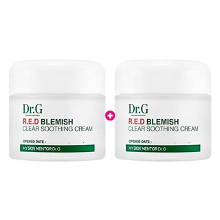 [1+1] Dr.g Red Blemish Clear Soothing ครีมบํารุงผิวหน้า 70 มล.