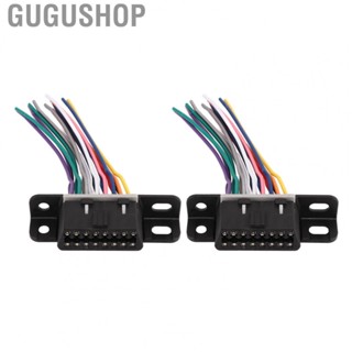 Gugushop 16pin OBD2 Female Plug  16 PIN Female Plug Easy To Install Lightweight Impact Resistant Durable  for Diagnostic Tool