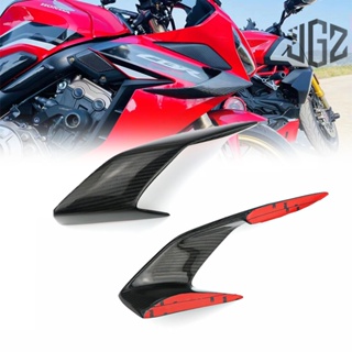 ชุดปีกสปอยเลอร์คาร์บอนไฟเบอร์ สําหรับรถจักรยานยนต์ HONDA CBR650RR 2019-2021 2022 2023