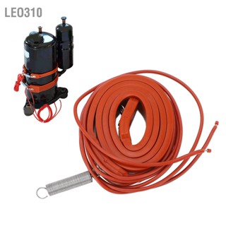 Leo310 AC220V 45W เทปความร้อนฉนวนควบคุมตนเองสายเคเบิลความร้อนไฟฟ้าสำหรับท่อน้ำคอมเพรสเซอร์