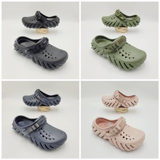 รองเท้าลำลองแฟชั่น สไตล์ Crocs Echo Clog