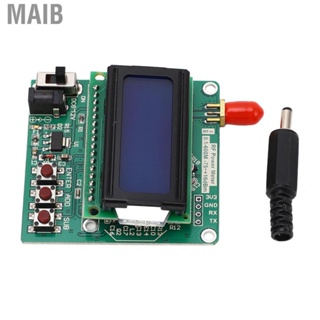 Maib RF Power Meter  LCD ‑75 To +16dBm High Sensitivity RF Power Detector Stable Performance  for Scientific Research