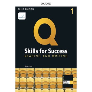 Bundanjai (หนังสือคู่มือเรียนสอบ) Q : Skills for Success 3rd ED 1 : Reading and Writing : Student Book +iQ Online