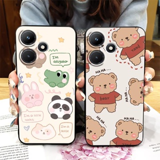 เคสโทรศัพท์มือถือซิลิโคน TPU แบบนิ่ม ลายการ์ตูน สําหรับ Infinix Hot 30i X669C Hot 30i NFC X669D