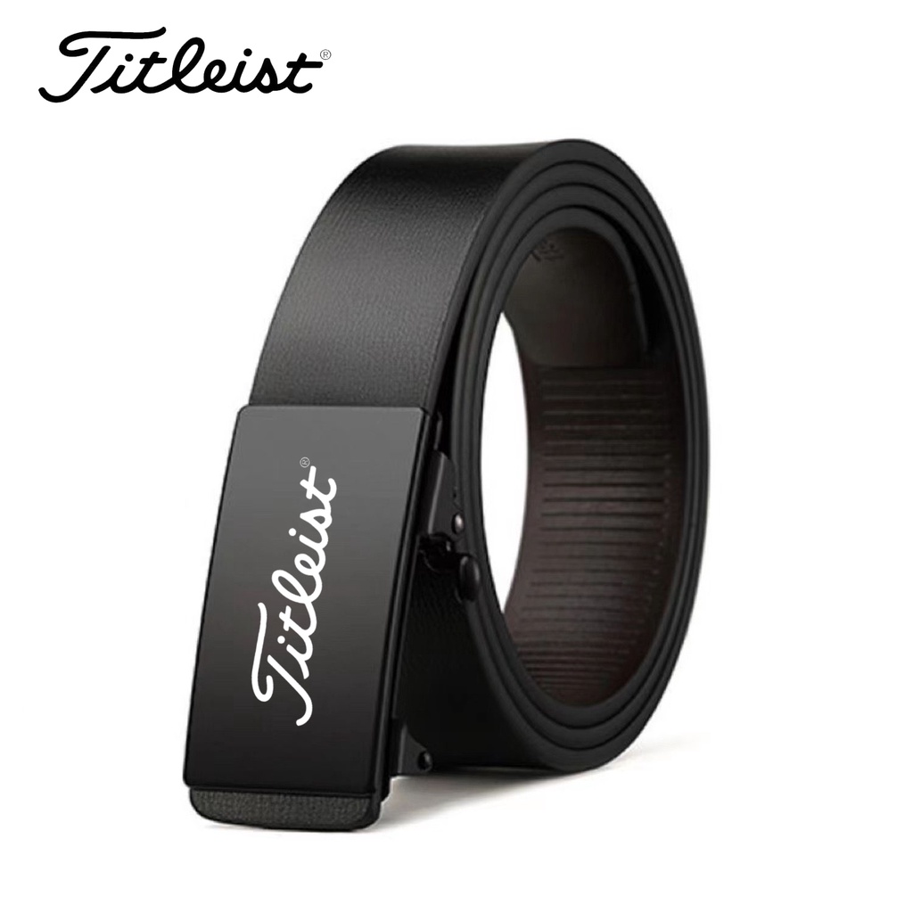 พร้อมส่ง เข็มขัดหนังวัวแท้ หัวเข็มขัดอัตโนมัติ สไตล์นักธุรกิจ สําหรับผู้ชาย