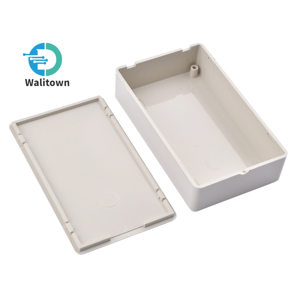 กล่องพลาสติก ABS สีขาว ขนาด 100X60X25 มม. (3.94x2.36x0.98 นิ้ว)