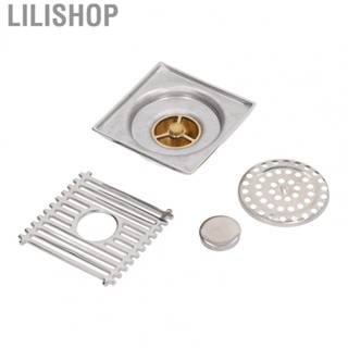 Lilishop Shower Floor Drain  Clogging Floor Drain Insect Proof for Toilet