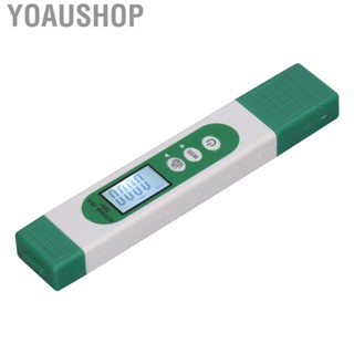 Yoaushop Water Tester  Sensitive Probe Pen Type Water Quality Meter Large Backlit LCD High Accuracy Portable  for Aquariums