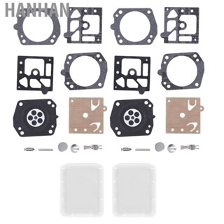 Hanhan 2Set Carburetor Carb  Kit Garden Rebuild Kit Accessory For W GR