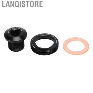 Lanqistore Hex Crank Arm Fixing Bolt  Aluminum Alloy M15 M26 High Hardness Bike Crankset Bolt  for Maintenance