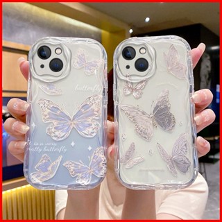 เคส iPhone 13 เคสโทรศัพท์มือถือแบบนิ่ม tpu ใส กันกระแทก สีชมพู แฟชั่น สําหรับ TYNY