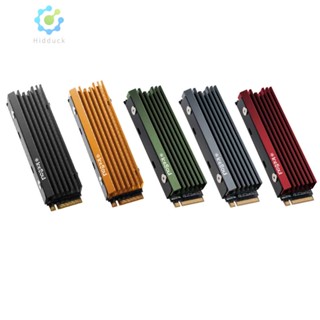 Icesoul ฮีตซิงก์ระบายความร้อนหม้อน้ํา SSD M.2 NVME NGFF 2280 M2 อะลูมิเนียมอัลลอย