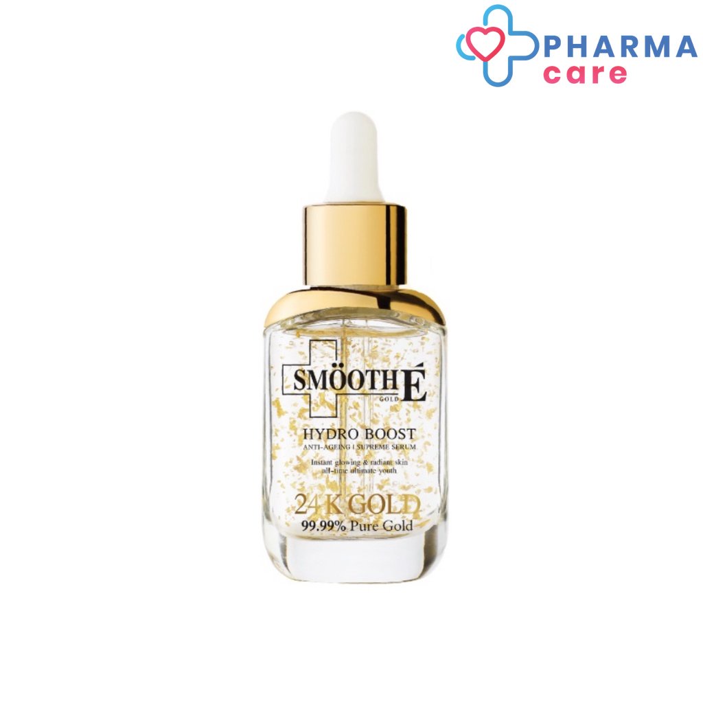 SMOOTH E 24K GOLD HYDROBOOST SERUM - สมูทอีซีรั่ม 24K HYDROBOOST สีทอง 30ML. [PC]