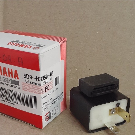 รีเลย์ Flasher ไฟเลี้ยว Yamaha MIO J GT M3 XEON 125 RC Jupiter Z1 Vega ZR 5D9-H33000-00 ORIGINAL YAM