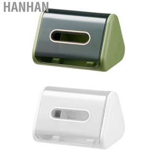Hanhan Tissue Dispenser Cover  Tissue Holder Impact Resistant Wall Mount  for Bathroom for Office