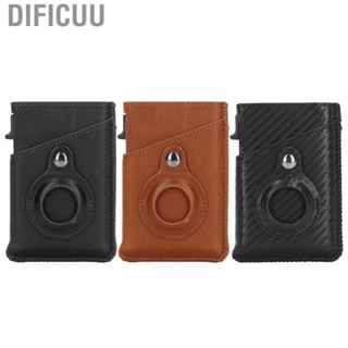 Dificuu Card Holder   RFID Blocking Multifunction Minimalist Aluminum Alloy Locator Wallet  for Birthday