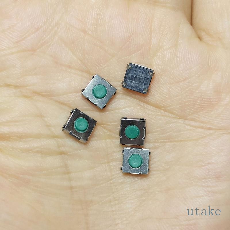 Utakee ปุ่มสวิตช์ไมโครเมาส์ 6x6x2 5 มม. สําหรับ Micro soft SMD Touch Sculpt Blue Shadow 5 ชิ้น