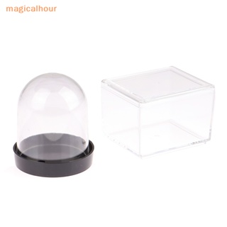 Magicalhour^^ กล่องอะคริลิคใส กันฝุ่น สําหรับเก็บของเล่น ฟิกเกอร์ ของสะสม