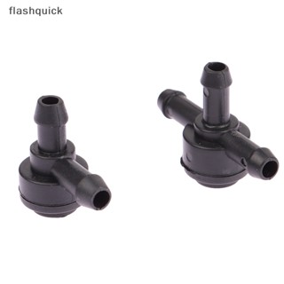 Flashquick วาล์วเช็คแหวนรองกระจกหน้ารถยนต์ 2 ทาง 3 ทาง 1 ชิ้น 31391513 สําหรับ Volvo C30 C70 S40 S60 Nice