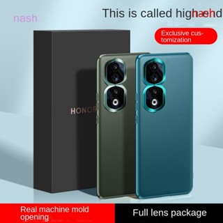 สําหรับ Honor 90 Pro ป้องกันเลนส์ ไม่ติดลายนิ้วมือ หรูหรา เป็นมิตรกับผิวหนัง เคสโทรศัพท์กันกระแทก