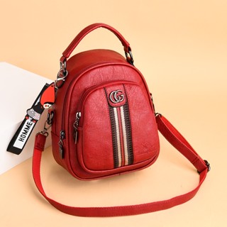 Chanel กระเป๋าเป้สะพายหลัง หนังวัวแท้ ขนาดเล็ก อเนกประสงค์ สไตล์เกาหลี แฟชั่นสําหรับสตรี 2023