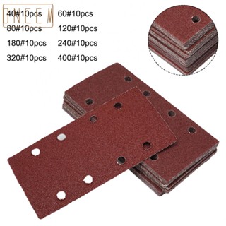 【ONCEMOREAGAIN】Sandpaper Sheets 40#--400 93 X 185 Mm For Mouse Sander For Sander Grinding