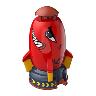  Childrens rotating flying water toy space rocket sprinkler rotating water rocket childrens toys