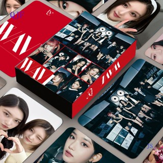 Qjf การ์ดโลโม่ อัลบั้มรูปภาพ Kpop IVE WAVE Eleven 55 ชิ้น ต่อชุด