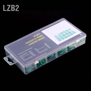 LZB2 18 ขนาด 270 ชิ้นรถบรรทุกเครื่องปรับอากาศเครื่องมือ Green O Ring