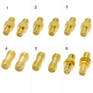 อะแดปเตอร์เชื่อมต่อเสาอากาศ RF SMA RP-SMA แจ็คตัวเมีย เป็นแจ็คตัวเมีย สําหรับเสาอากาศ Raido SMA เป็น SMA RF Coaxial 10 ชิ้น ต่อล็อต