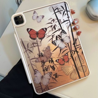 เคสแข็ง ลายไม้ไผ่ สําหรับ IPad 7 8 9 10 Air3 Air4 Air5 10.9 นิ้ว Pro10.5 10.2 นิ้ว Pro11 2018 2020 2021 2022