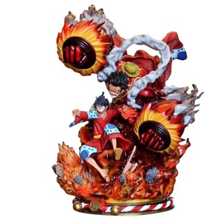 Spot integrated animation model GK gear fourth snake monkey D Luffy action character 52cm oversized PVC statue collection toy Figma