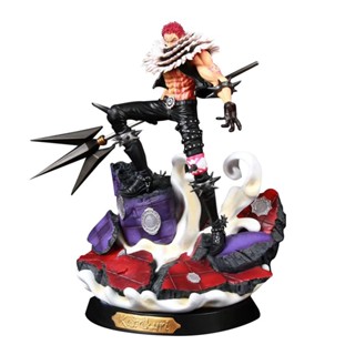 Spot integrated animation model GK three sweet commanders Charlotte katakuri action figures statue collection toy desktop decoration Figma