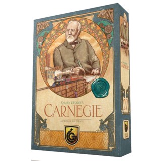 Carnegie บอร์ดเกมแท้ คู่มือภาษาอังกฤษ