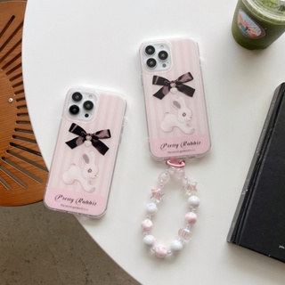 เคสโทรศัพท์มือถือแบบแข็ง พร้อมสายคล้องมือ สีชมพู สําหรับ iPhone 13promax 11 12 12Pro 12promax 14 13 13Pro 14Pro 14promax 14