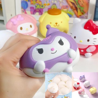 SANRIO ของเล่นบีบสโนว์บอล สโนว์บอลน้ําแข็ง บีบคลายเครียด น่ารัก ของขวัญวันเกิด สําหรับเพื่อน