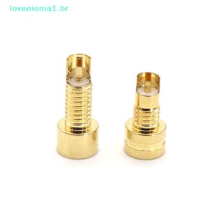 Loveoionia1 ขายดี อะแดปเตอร์ปลั๊กเชื่อมต่อสายแจ็คทองแดง PCB MMCX IE800 DIY