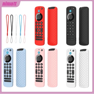 Ni เคสรีโมตคอนโทรล กันลื่น กันกระแทก สําหรับ Alexa Voice Remote Pro