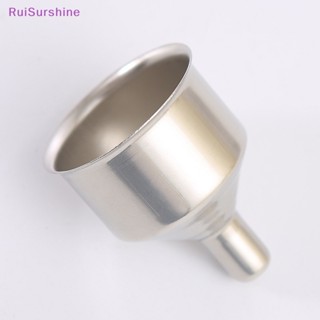 Ruisurshine 1 ชิ้น กรวย สเตนเลส แบบพกพา มินิ ปากเล็ก กรวย บาร์ ขวดไวน์ ใหม่