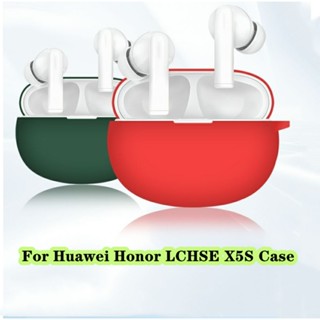 【Ĕĕ】เคสหูฟัง แบบนิ่ม สีพื้น สําหรับ Huawei Honor LCHSE X5S Huawei Honor LCHSE X5S