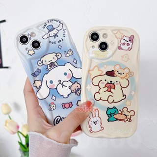 Cute New Cream Edge Soft Casing infinix Hot 30 Play 30i 20 20i 4G 5G Note 12 G96 11 10 Play 9 Pro 8 Lite Smart 7 6 Plus 5 2020 2021 2023 Cinnamon Pochacco Phone Case Fine hole Anti-fall Protection Back Cover 1NY 03