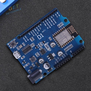 [Getdouble.th] Wemos D1 โมดูลบอร์ดทดลอง WiFi ESP-8266EX สําหรับ Arduino [Getdouble.th]