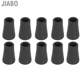 Jiabo 10PCS -Slip Pole Foot Cover Flat Head Stick Tip Protection Kit Hot