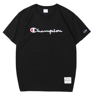 Champion เสื้อยืด แขนสั้น คอกลม