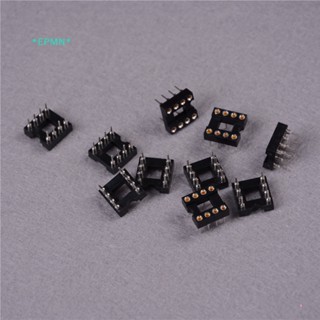 Epmn&gt; อะแดปเตอร์ซ็อกเก็ต IC 8pin Pitch 2.54 มม. 10 ชิ้น