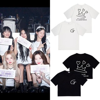 เสื้อยืดแขนสั้นลําลอง คอกลม ผ้าฝ้าย พิมพ์ลาย Kpop Gidle I Am FREE-TY Yeh Shuhua สําหรับผู้ชาย และผู้หญิง