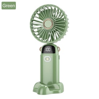 Mini Hand-held Fan Portable Folding Desk Fan Cooler Cooling USB Rechargeable