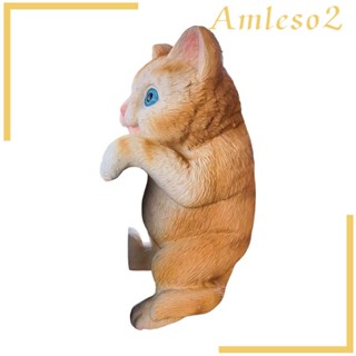 [Amleso2] ฟิกเกอร์เรซิ่น รูปปั้นสัตว์ กระถางดอกไม้ สําหรับแขวนตกแต่งสวน